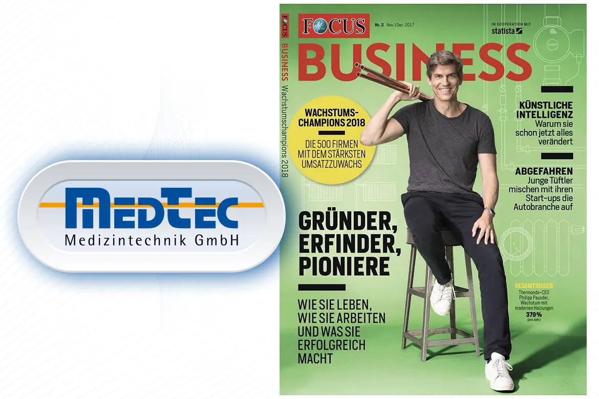 MedTec FOCUS Wachstumschampions Magazin 2018 FOCUS Wachstumschampion 2018