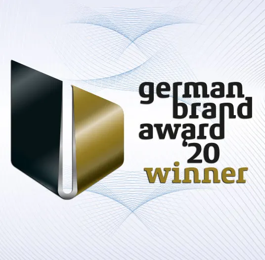 Logo 'Winner' des German Brand Award 2020