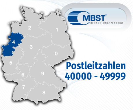 MBST Behandlungszetren im Postleitzahlenbereich 4xxxx