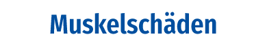 Indikation Muskelschäden